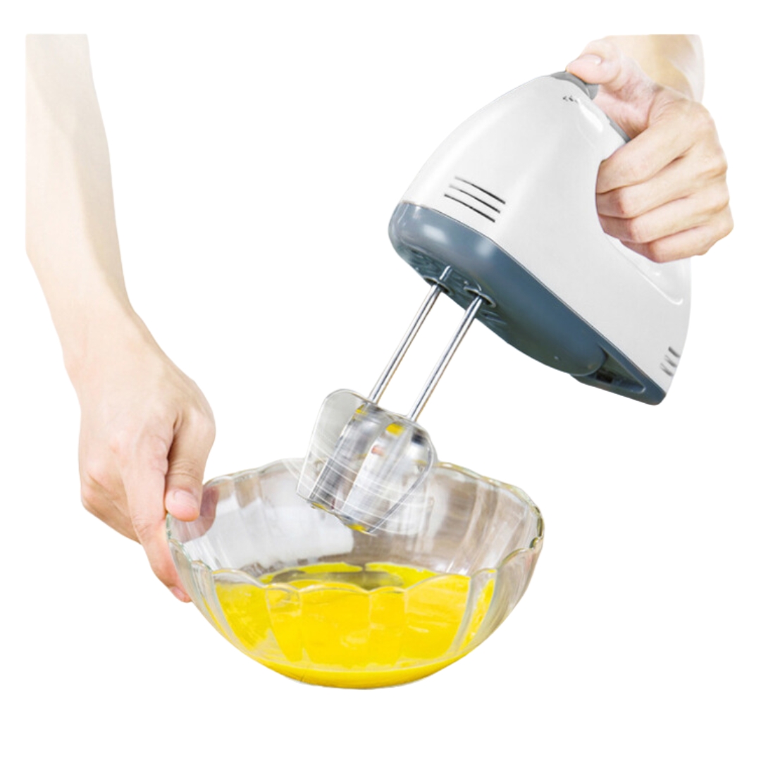 เครื่องผสมแป้ง และ ตีไข่ (มี 2 หัว) 100W. 1609-104