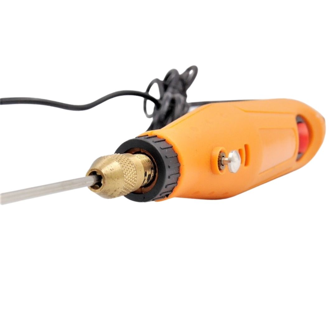 เครื่องตีฟองนมไฟฟ้า 220V ความเร็วรอบ 16000 RPM สวิทต์ทางเดียว ก้านตีหนา 2mm. ยาว15 ซม.สีส้ม รหัส 2048