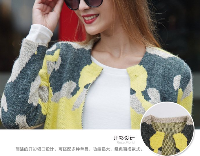 PreOrderคนอ้วน - เสื้อไหมพรมกันหนาวแฟชั่น ไซส์ใหญ่ คนอ้วน ผ้าฝ้ายไหมพรมขนสัตว์ ไม่หนา สีเหลือง