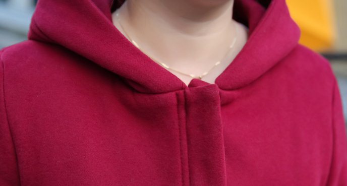 PreOrderคนอ้วน - เสื้อกันหนาว ผ้าฝ้ายโพลิเอสเตอร์ บุหนังสัตว์ สี : ไวน์แดง / ดำ / เหลือง / ม่วง