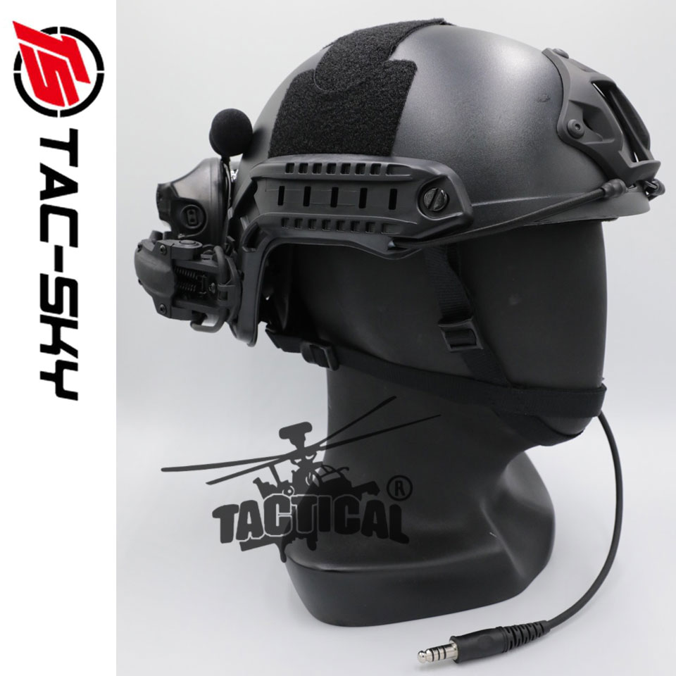 หูฟังสื่อสารตัดเสียงได้ ทรง Comtac III ยี่ห้อ Tac-Sky