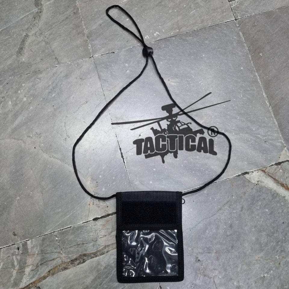 กระเป๋าคล้องคอ ผ้า (ตีนตุ๊กแก)