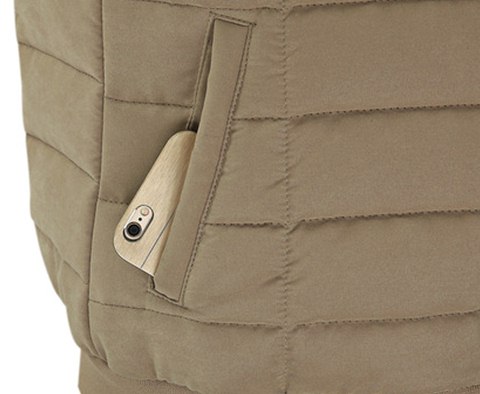 PreOrderคนอ้วน - เสื้อกันหนาวแฟชั่น ไซส์ใหญ่ คนอ้วน แจ๊คเก็ตบุนวม สี : กากี / ดำ