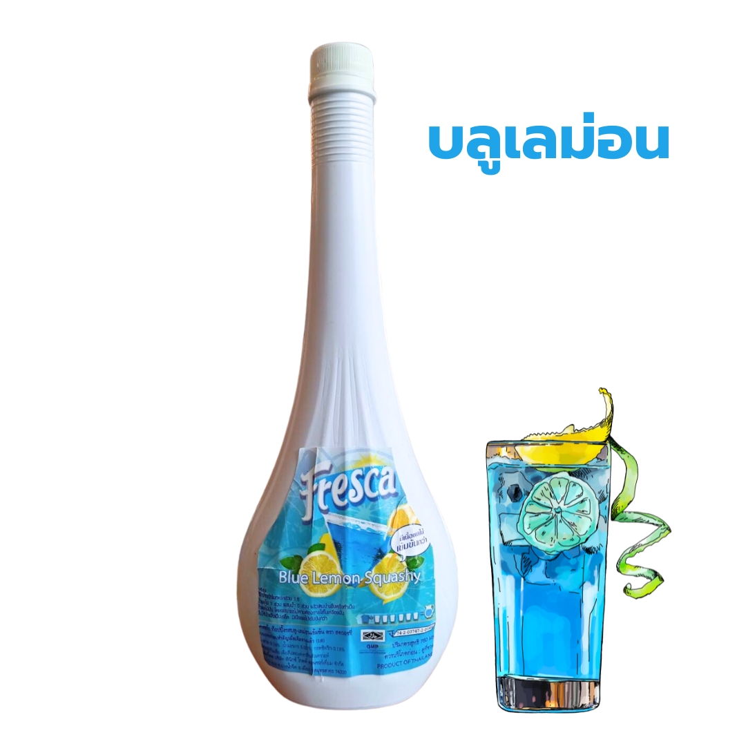 น้ำผลไม้ชนิดเข้มข้น ตราเฟรชก้า ขนาด750 ml. แต่งกลิ่นเลียนแบบธรรมชาติ เจือจางแล้ว มีน้ำผลไม้ 15 %