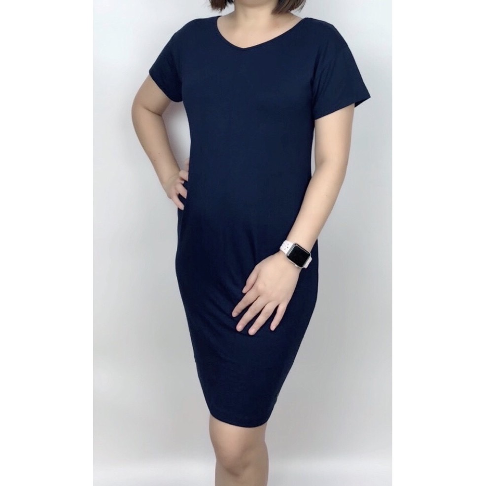 เสื้อยืดแขนสั้นเดรส ไซด์ L