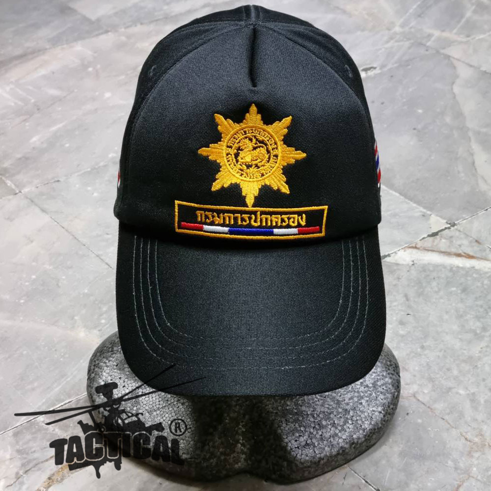 หมวกแก๊ป สิงห์แฉก กรมการปกครอง ซิปหลัง