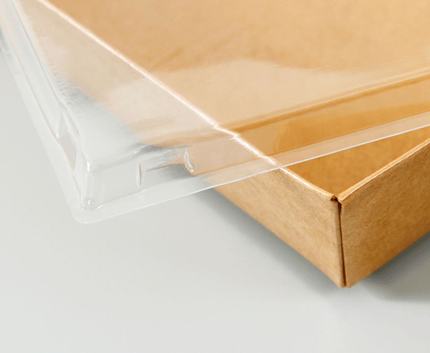 กล่องเค้ก/ขนม ฝาใส แพ็ค 25-50 ชุด