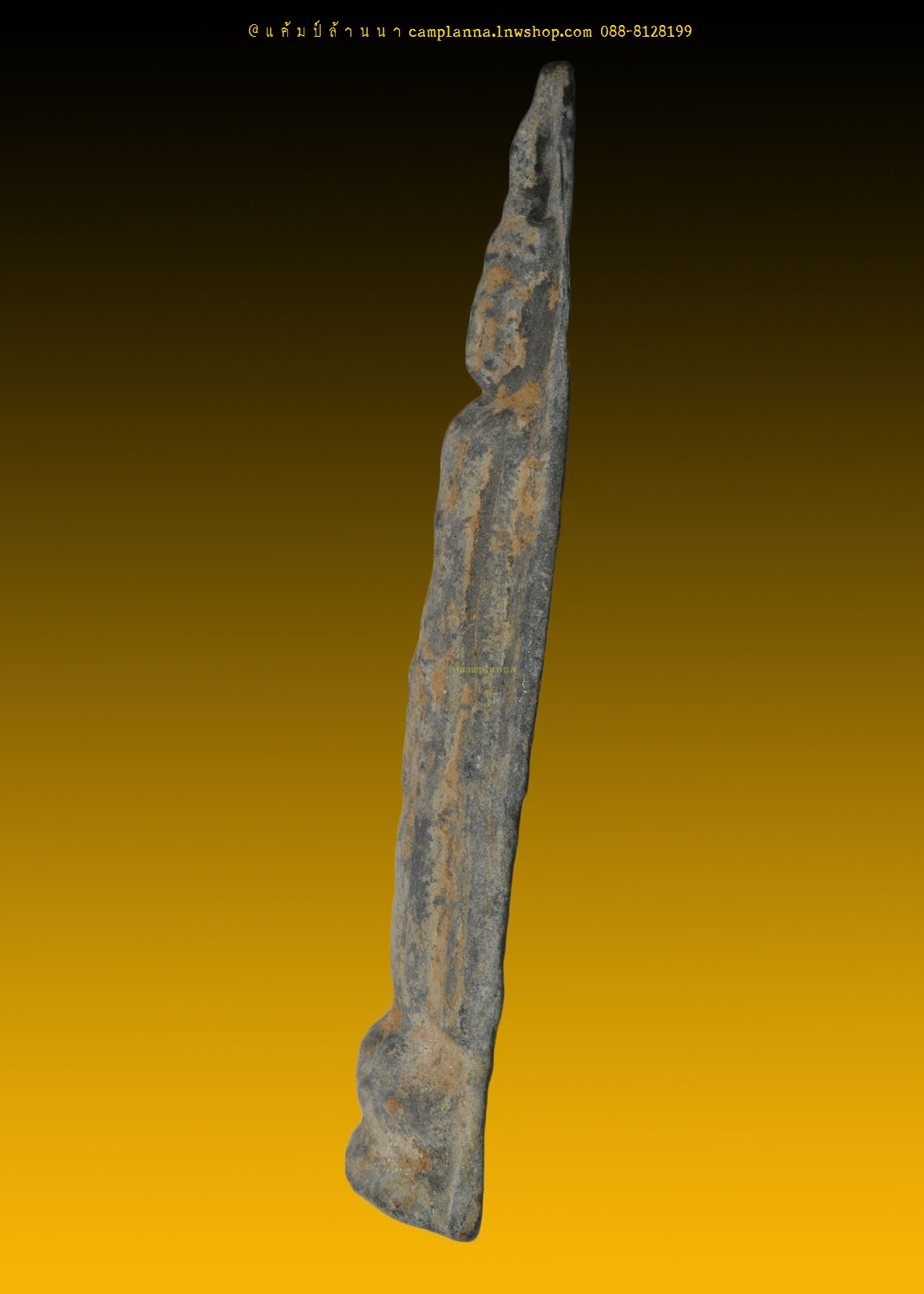 พระร่วงเปิดโลก เนื้อชินเงิน กรุวัดมหาธาตุ ขนาด 6.7x1.9 cm สุโขทัย (4)