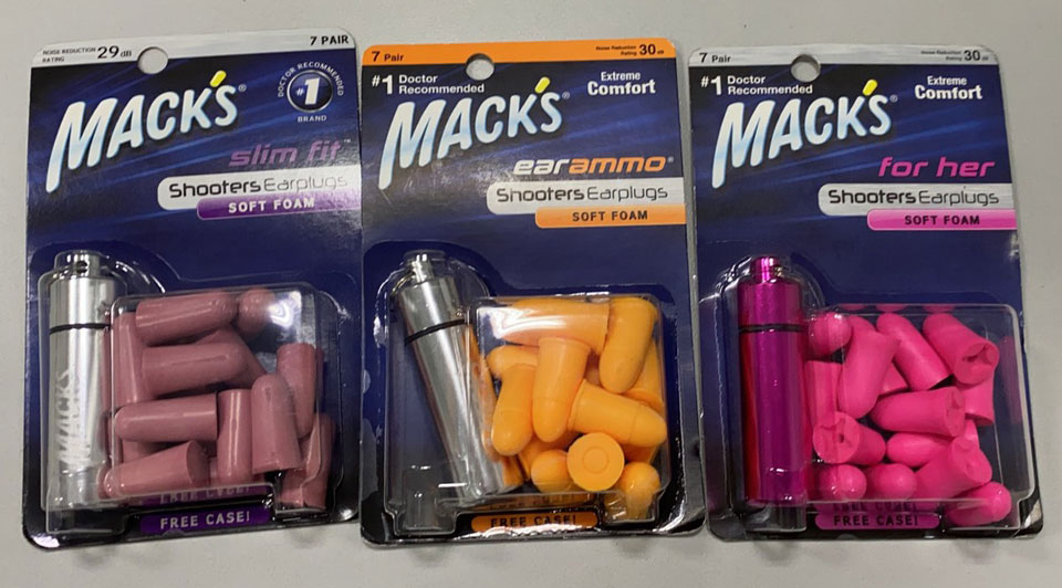 Ear Plugs สำหรับยิงปืน (Soft Foam Ear Plugs)