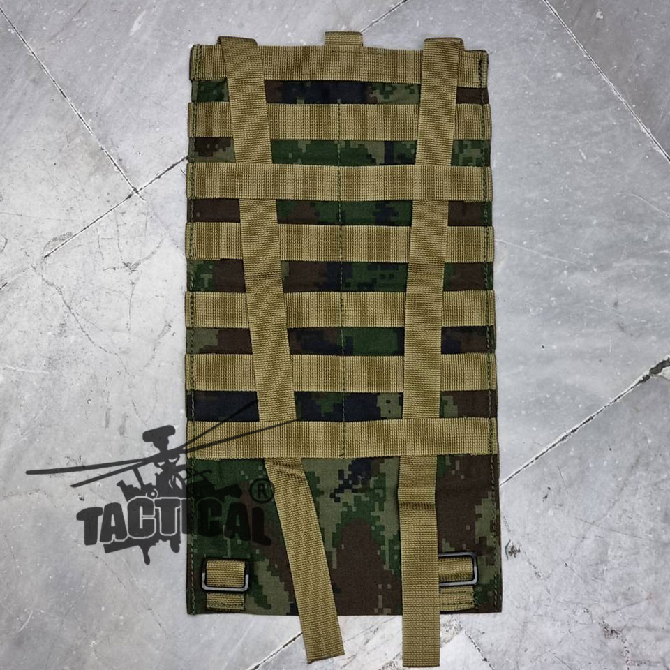 กระเป๋าสี่เหลี่ยมสาย PP ติดเวส (ไว้ใส่ถุงน้ำ)