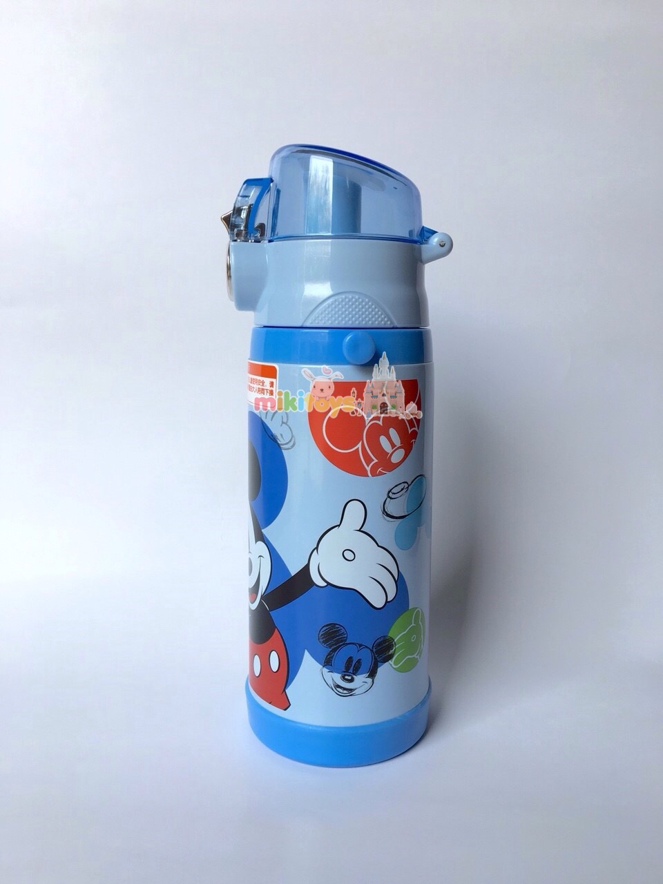 กระติกน้ำเก็บความเย็น รุ่นยกดื่ม มิกกี้เมาส์#ลาย2 Mickey Mouse ระบบตัวล็อค2ชั้น