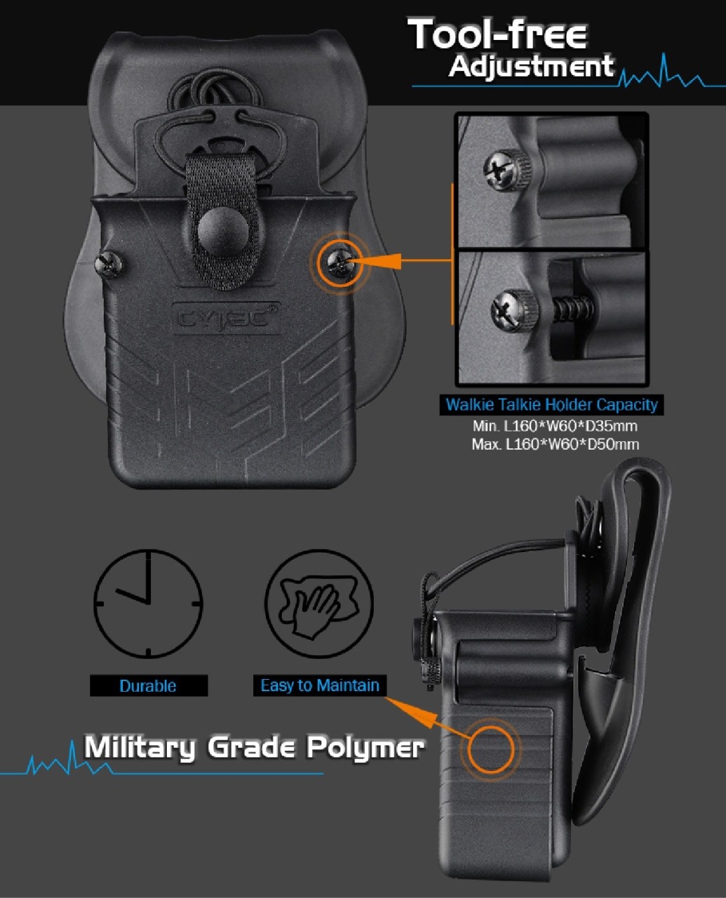 ซองวิทยุสื่อสาร Cytac (CY-WTH)