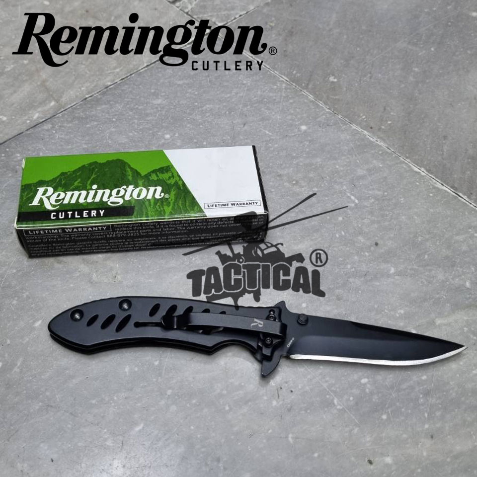 มีดพับ มีกริปเหน็บ ยี่ห้อ Remington R 20000-B ของแท้