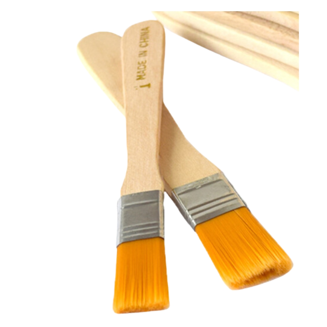 แปรงปัดผงกาแฟ แปรงทำความสะอาด ด้ามไม้ ยาว 13.2 ซม. รหัส 2697