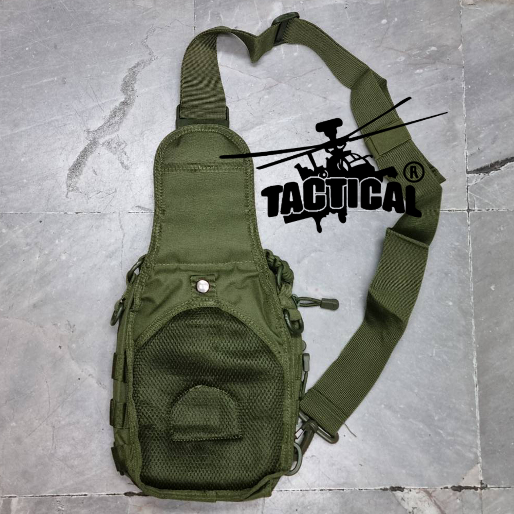 กระเป๋าสะพายเฉียงยุทธวิธี (Tactical Sling Bag)
