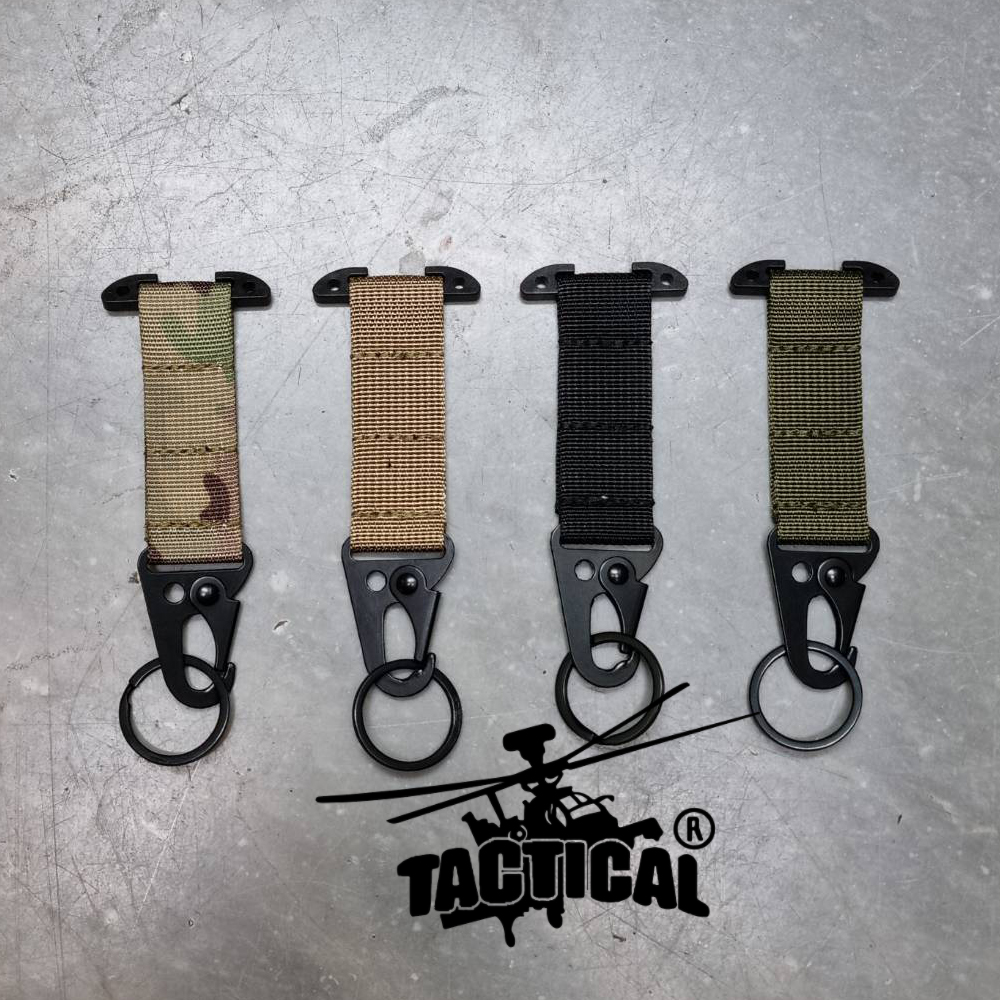 ตะขอห้อยพวงกุญแจ/ถุงมือ แบบ Molle