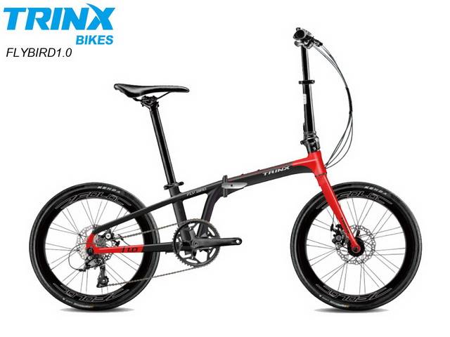 จักรยานพับได้ TRINX FLYBIRD1.0 เกียร์ 8 สปีด เฟรมอลูมิเนียม