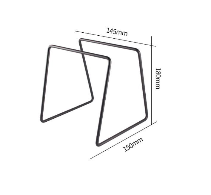 ที่วางแก้วกรองกาแฟแบบชงดริป หลุมเดียว สีดำ 1610-1764
