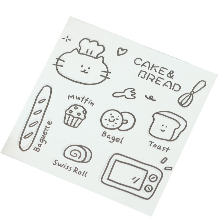 กระดาษไขรองอาหาร (Greaseproof paper) เคลือบกันน้ำ-น้ำมัน ขนาด 18x18 cm. (แพ็ค 98-100 ชิ้น)