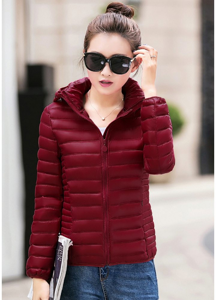 PreOrderคนอ้วน - เสื้อกันหนาวแฟชั่น ผ้าร่ม กันหิมะ กันลม สี : ดำ / ไวน์แดง / กุหลาบ / ม่วง / บานเย็น / เขียว / ส้ม / น้ำเงิน