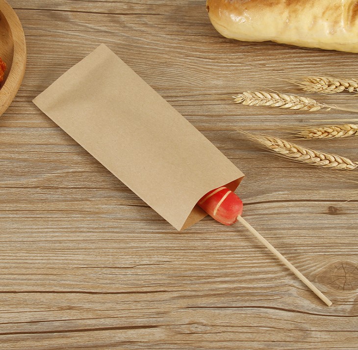 ซองกระดาษใส่ตะเกียบ-ช้อน-อาหาร เคลือบกันน้ำ-น้ำมัน (แพ็ค 100 ชิ้น)