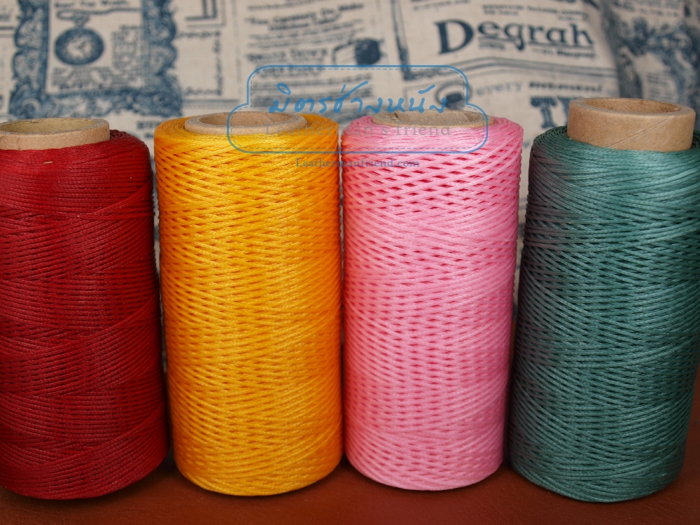 ด้ายเทียนนอก 150D เกรดสูง สีหวานๆ เบอร์ C