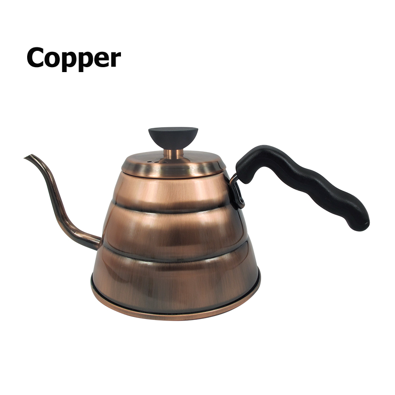 กาต้มน้ำดริปกาแฟ สีคอปเปอร์ 1.0 ลิตร Drip Kettle 1610-290