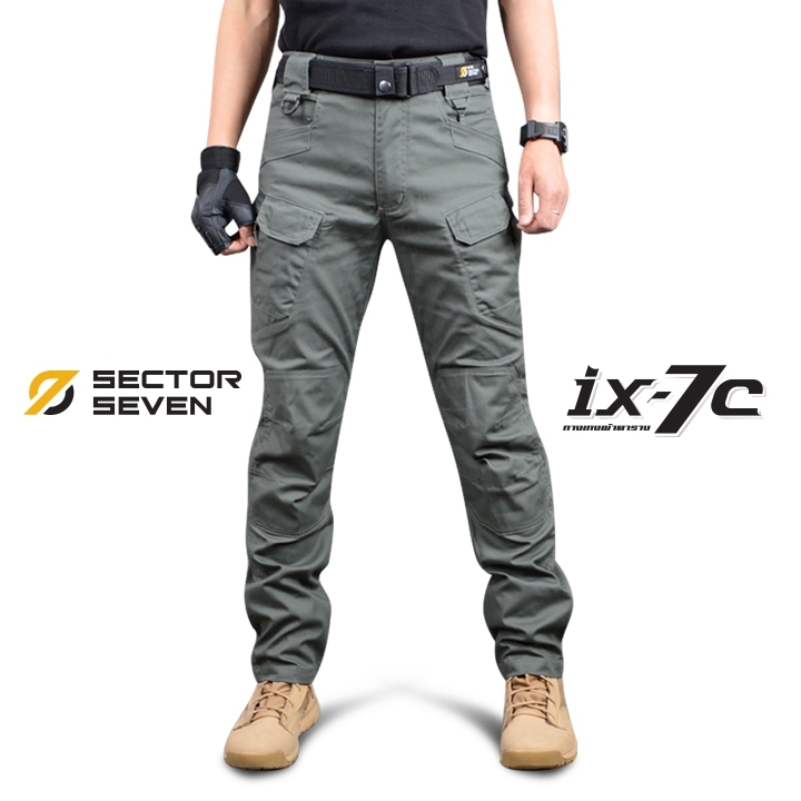 กางเกง Sector Seven IX7C ดำ ผ้าเบา ยืด กันน้ำ (ของแท้) 4 สี