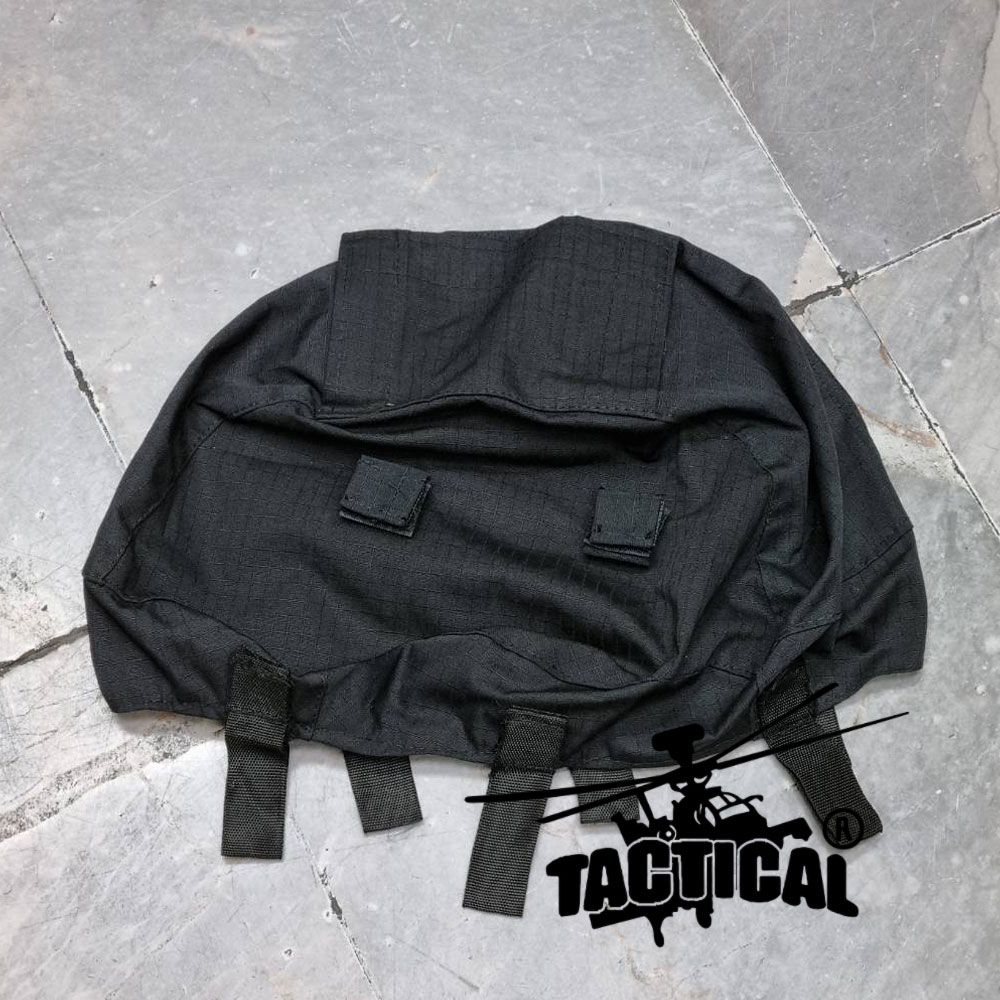 ผ้าคลุมหมวกคอบร้า มีสายรัดแว่น ช่องใส่แผนที่