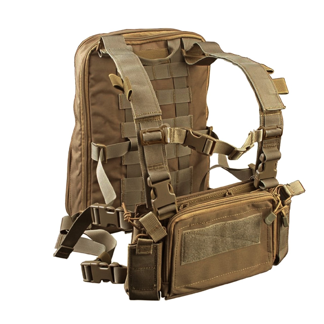 กระเป๋าเป้ติดเสื้อเวส (FlatPack)