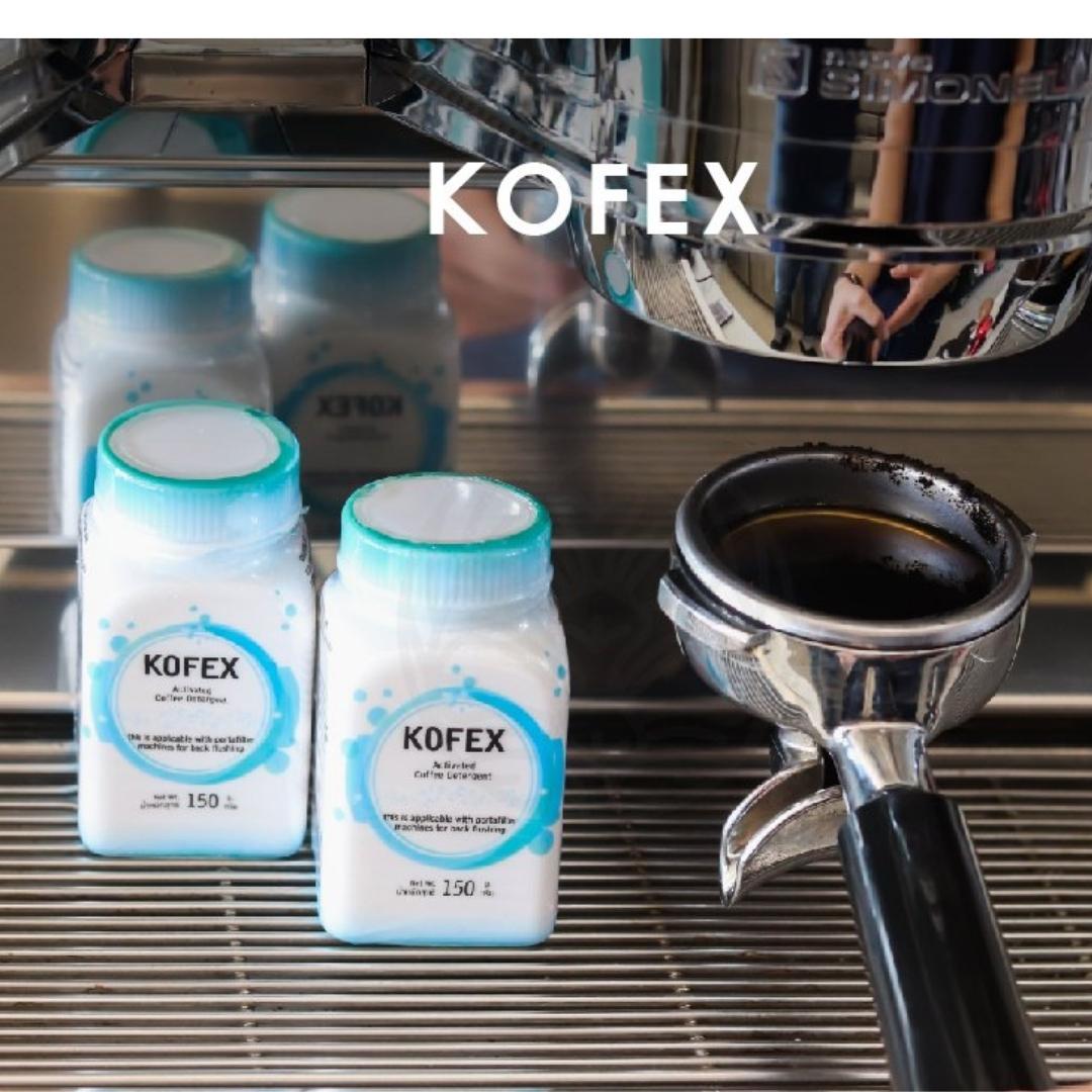 ผงขจัดคราบ kofex ขจัดคราบเครื่องชงกาแฟ 150 กรัม 1610-636