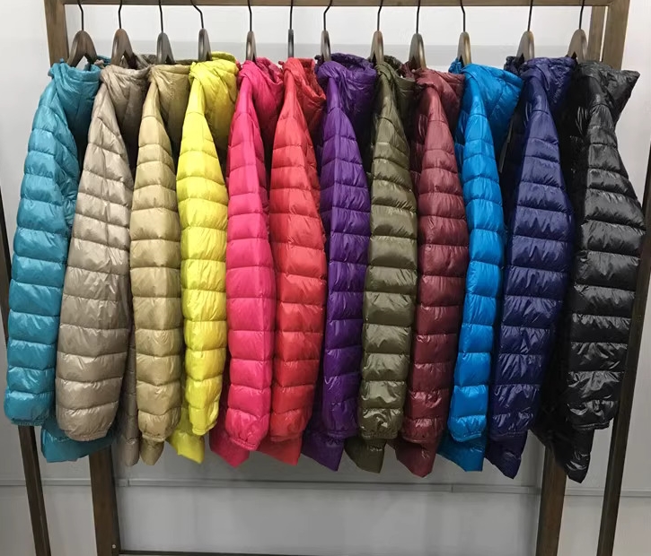 2324-0044 เสื้อกันหนาวผ้าร่มไซส์ใหญ่ บุขนเป็ด สีเยอะมากจ้า