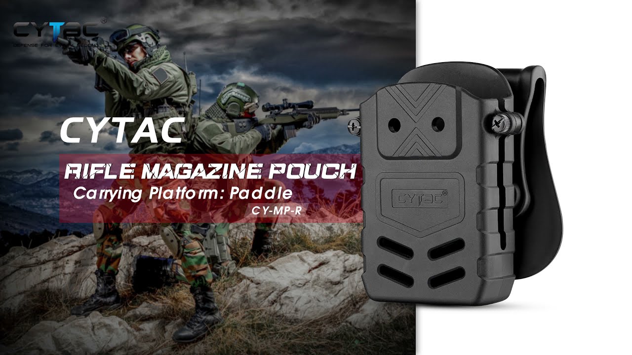 (ของแท้) ซองแม็กกาซีนเดี่ยว M4 (ทรง AR15) ยี่ห้อ Cytac
