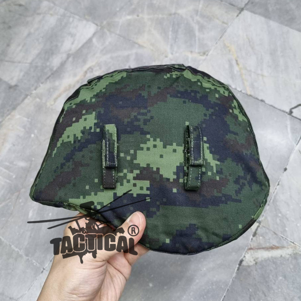 ผ้าคลุมหมวกคอบร้า มีสายรัดแว่น ช่องใส่แผนที่