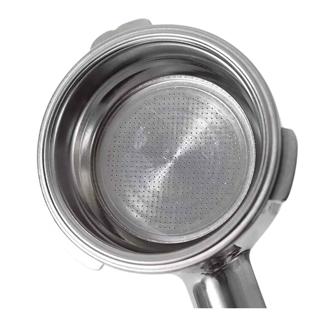 ตะแกรงรูเดียว รูออกด้านข้าง กลั่นชา ชงชา ชงกาแฟ 2 ช็อต ขนาด 58 มิล อลูมีเนียม Pressurized Coffee Filter Basket 58MM 2 Cups Aluminium รหัส 1008