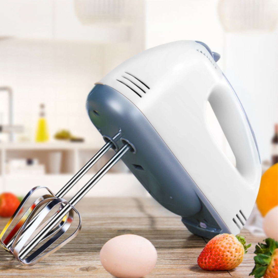 เครื่องผสมแป้ง และ ตีไข่ (มี 2 หัว) 100W. 1609-104