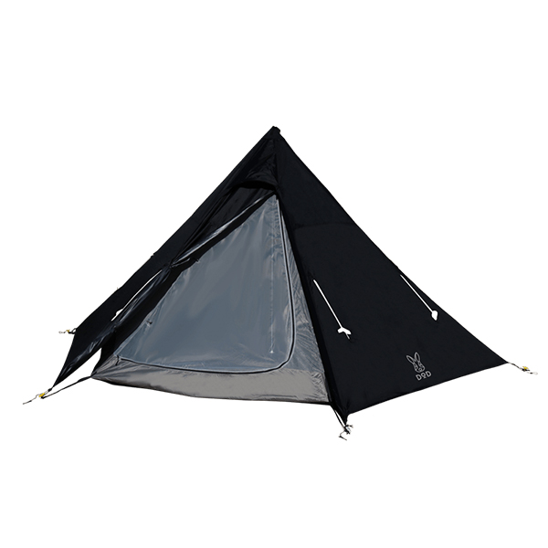 DOD one pole tent T5-47-BK Size M เต็นท์กระโจม ดีโอดี เต็นท์เสาเดียว ขนาดกลาง M สีดำ นอนได้ 5คน จากประเทศญี่ปุ่น