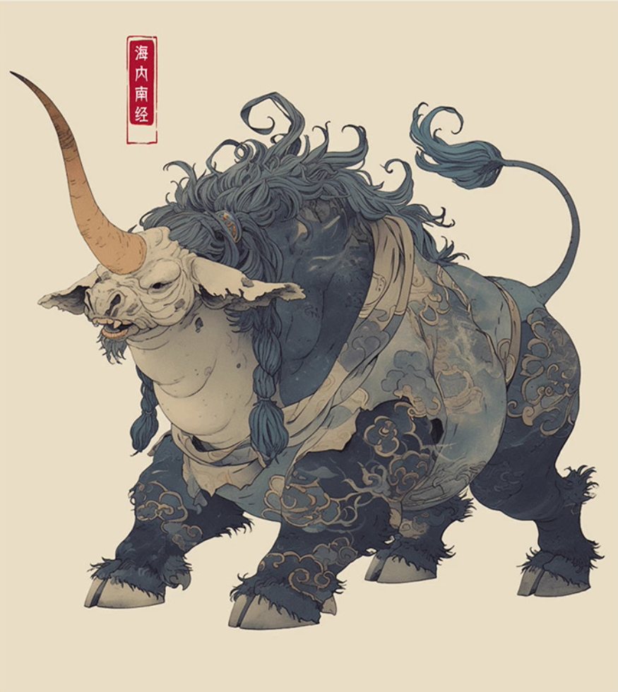 คู่มือภาพอสูรกายในตำนานซานไห่จิง