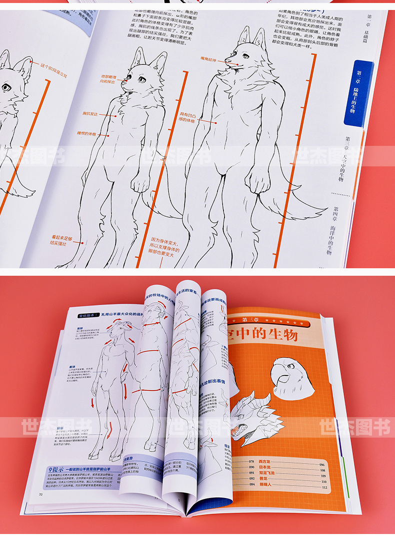 สอนวาดเคโมะKemono เล่ม1