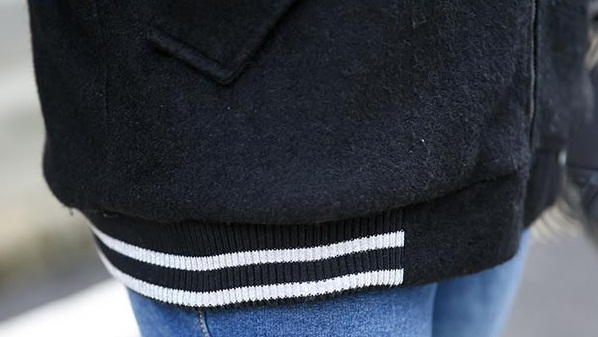 PreOrderคนอ้วน - เสื้อกันหนาว ผ้าฝ้ายโพลิเอสเตอร์ ด้านในบุขนสัตว์ มีHood สีดำ