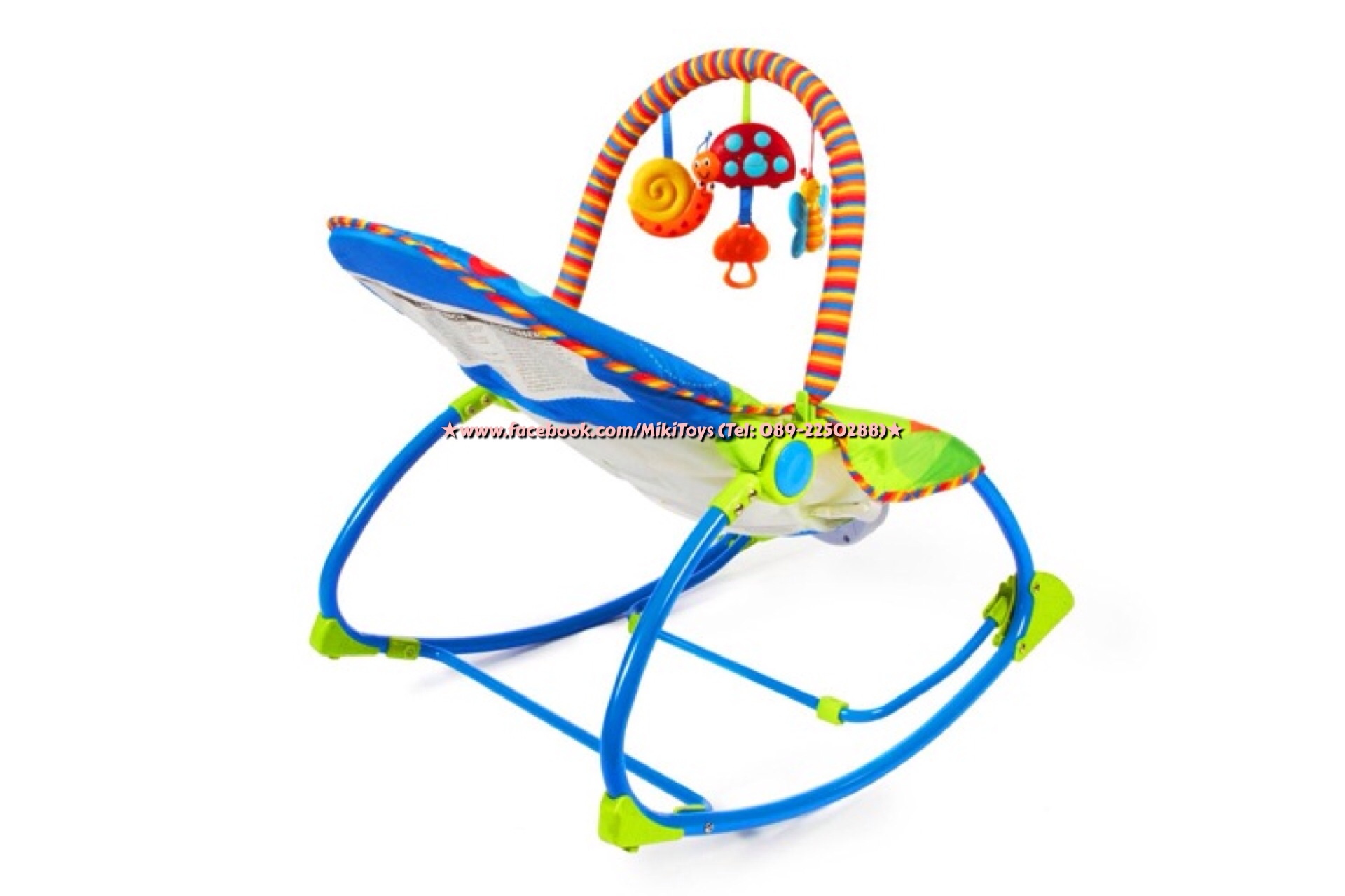 เปลโยก/เก้าอี้โยก Fisher-Price Infant To Toddler Rocker, Bug Friends ลายแมลงต่างๆน่ารักค่ะ