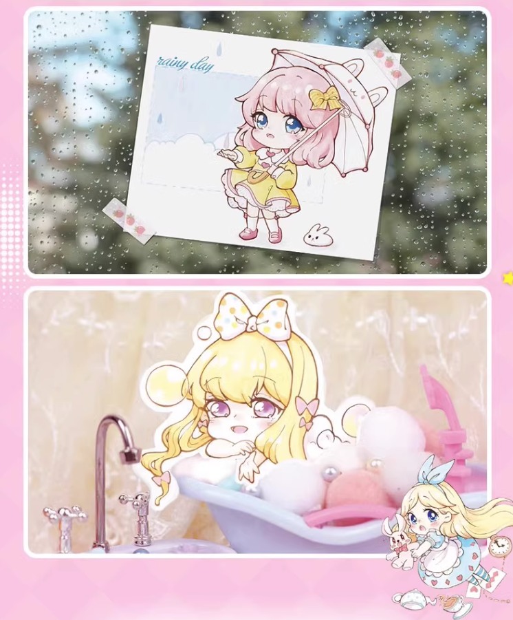 สอนวาดจิบิ Sweet Girls