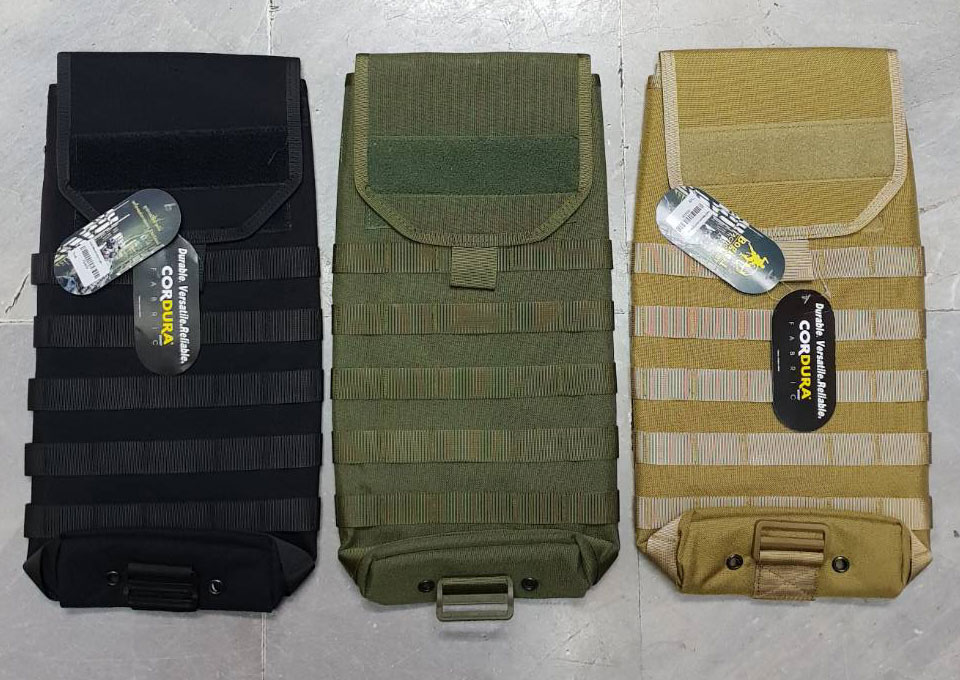 ถุงน้ำติดเวส ยาว (ดำ ทราย เขียว)