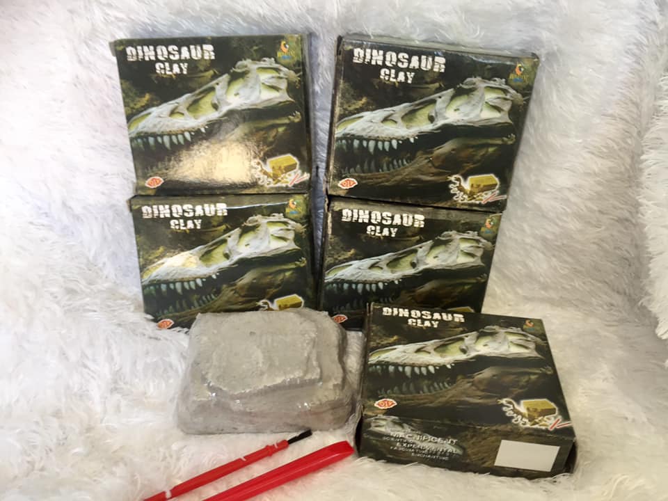 ของเล่นเพื่อการศึกษา DIYขุดฟอสซิลไดโนเสาร์