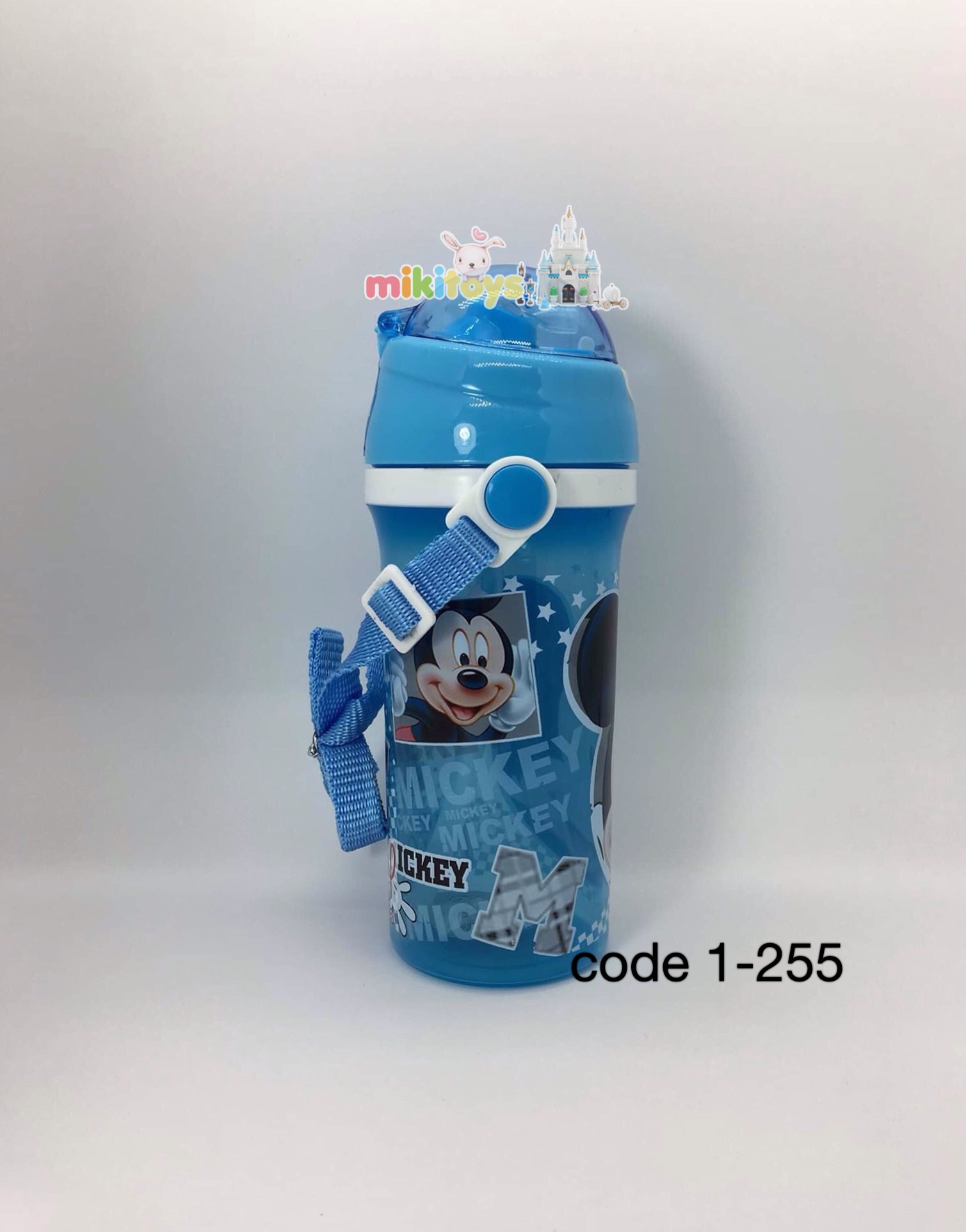 กระติกน้ำเด็กมิกกี้เมาส์ Mickey mouse ด้านล่างขุ่น *BPA free ปลอดภัย