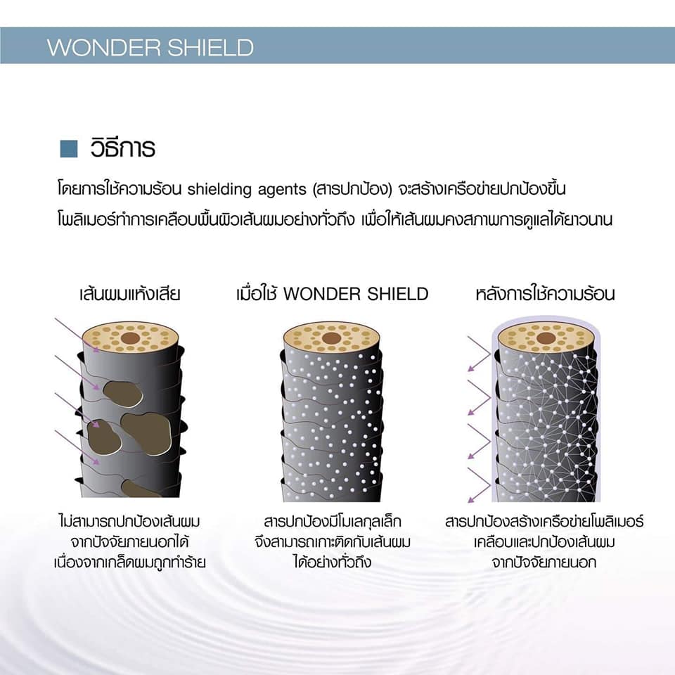 NEW PACKAGE !!! SHISEIDO SUBLIMIC WONDER SHIELD 125มล สำหรับผมทุกประเภท ที่ต้องการการดูแลเส้นผมเป็นพิเศษ