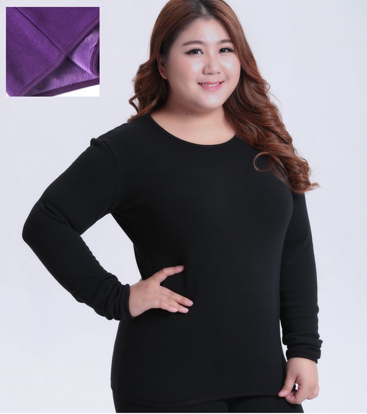 CS00091 พรีออเดอร์ ไม่พร้อมส่ง เสื้อกันหนาว บุกำมะหยี่ด้านใน อุ่นๆ ใครยังหาฮีตเทคไซส์ใหญ่ไม่ได้ มาจ้า คอวี / คอกลม