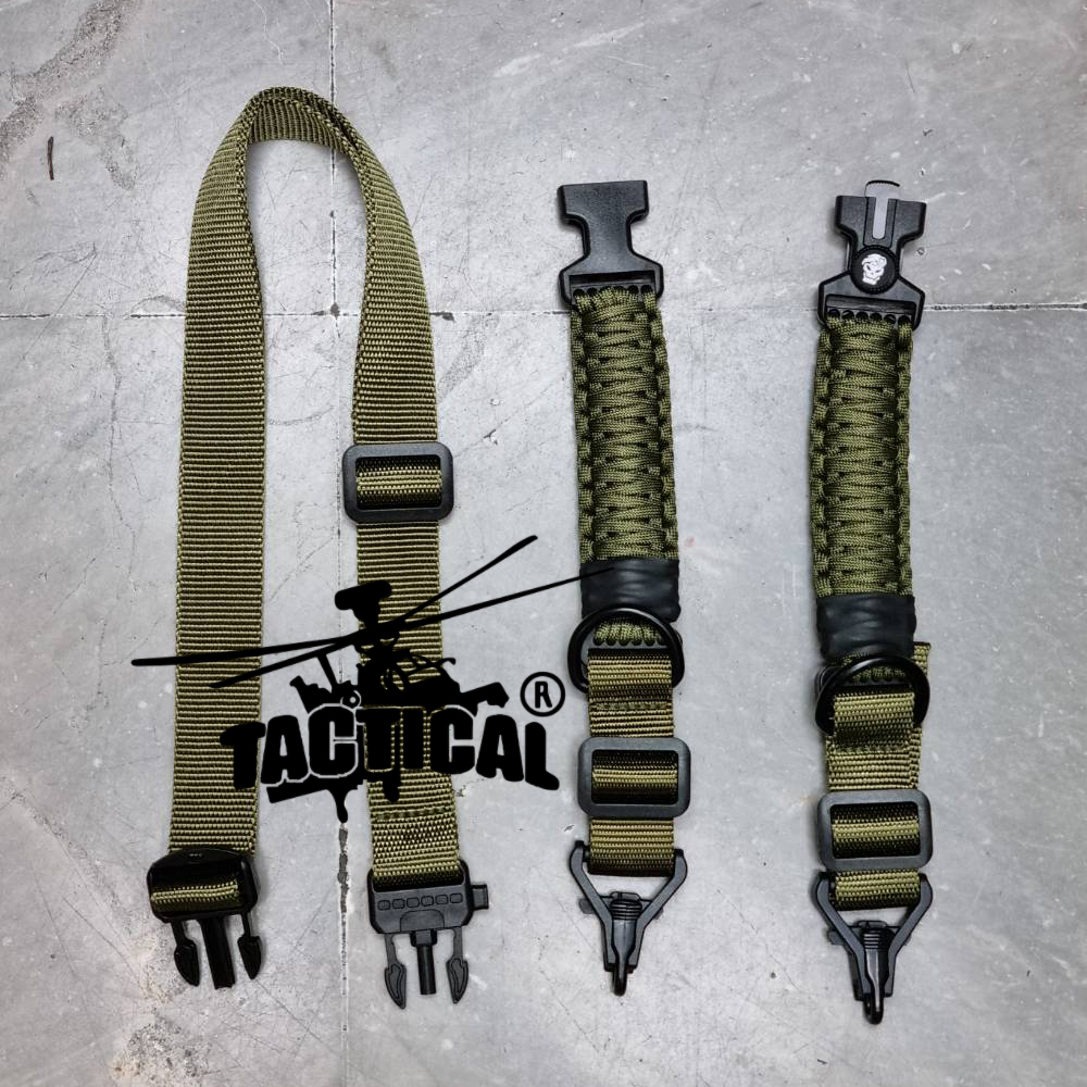 สายสะพายปืนเชือกพาราคอร์ด 2 จุด