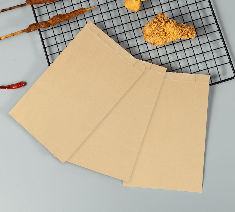 ถุงกระดาษใส่อาหาร แพ็ค 50 ชิ้น