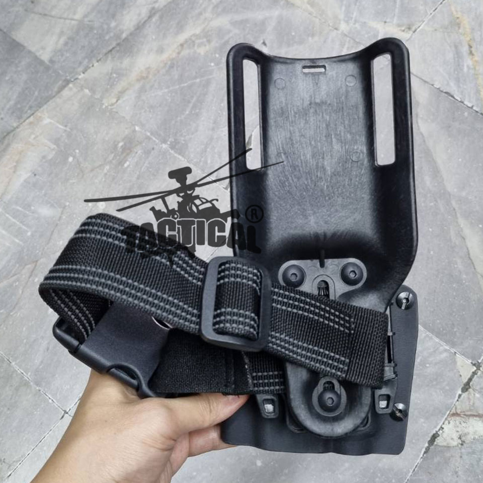 ซองปืนรัดขา Glock 19 (สำหรับปืนติดไฟฉาย TLR-7, TLR-8)